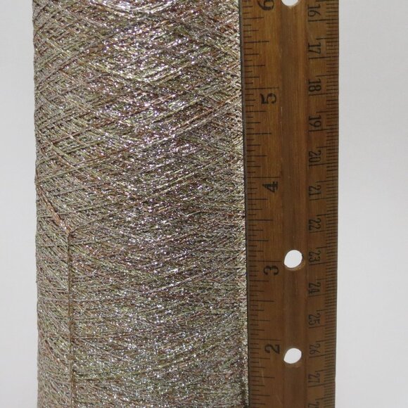 Kreinik Metallic Thread Ombre Solid Gold # 2000 -250GRS Japan 8 Ply Twist - Picture 3 of 4